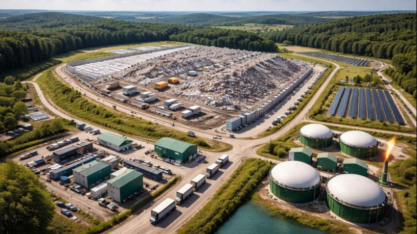 Papel do aterro sanitário no tratamento de resíduos segundo Odair Jose Mannrich.